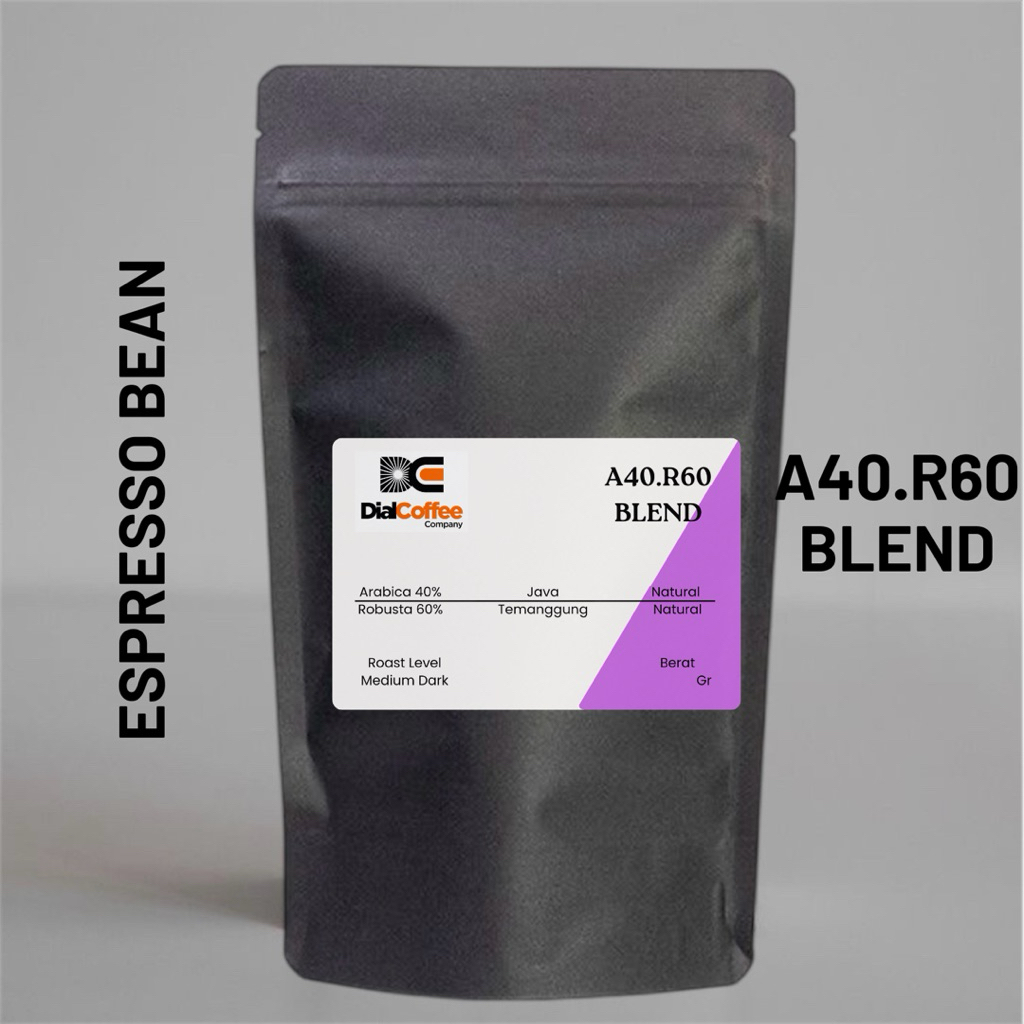 

Kopi Espresso Blend Kopsu 40:60 Arabica Robusta Roasted Beans Kopi Susu Blend 1 Kg 1kg kilo