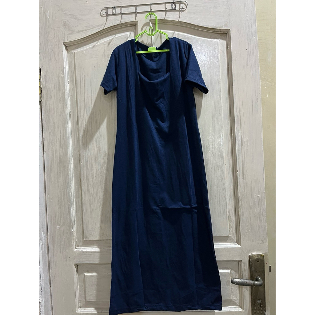 dress navy+adm shopee