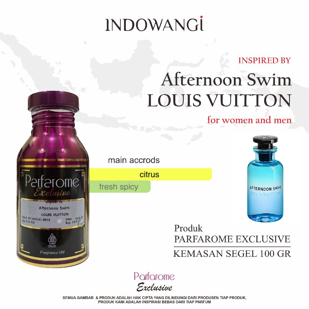 Bibit Parfum Afternoon Swim  Produk Parfarome Exclusive Kemasan Segel 100gr