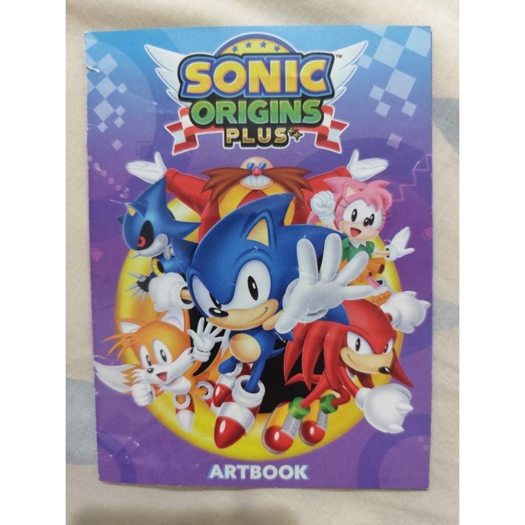 PS 4 SONIC ORIGINS PLUS (ARTBOOK) + FREE BLUE SHARK STICKER