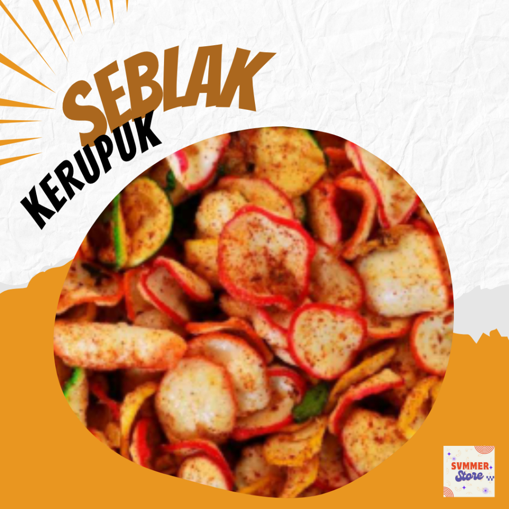

Seblak Kerupuk Warna Pedas