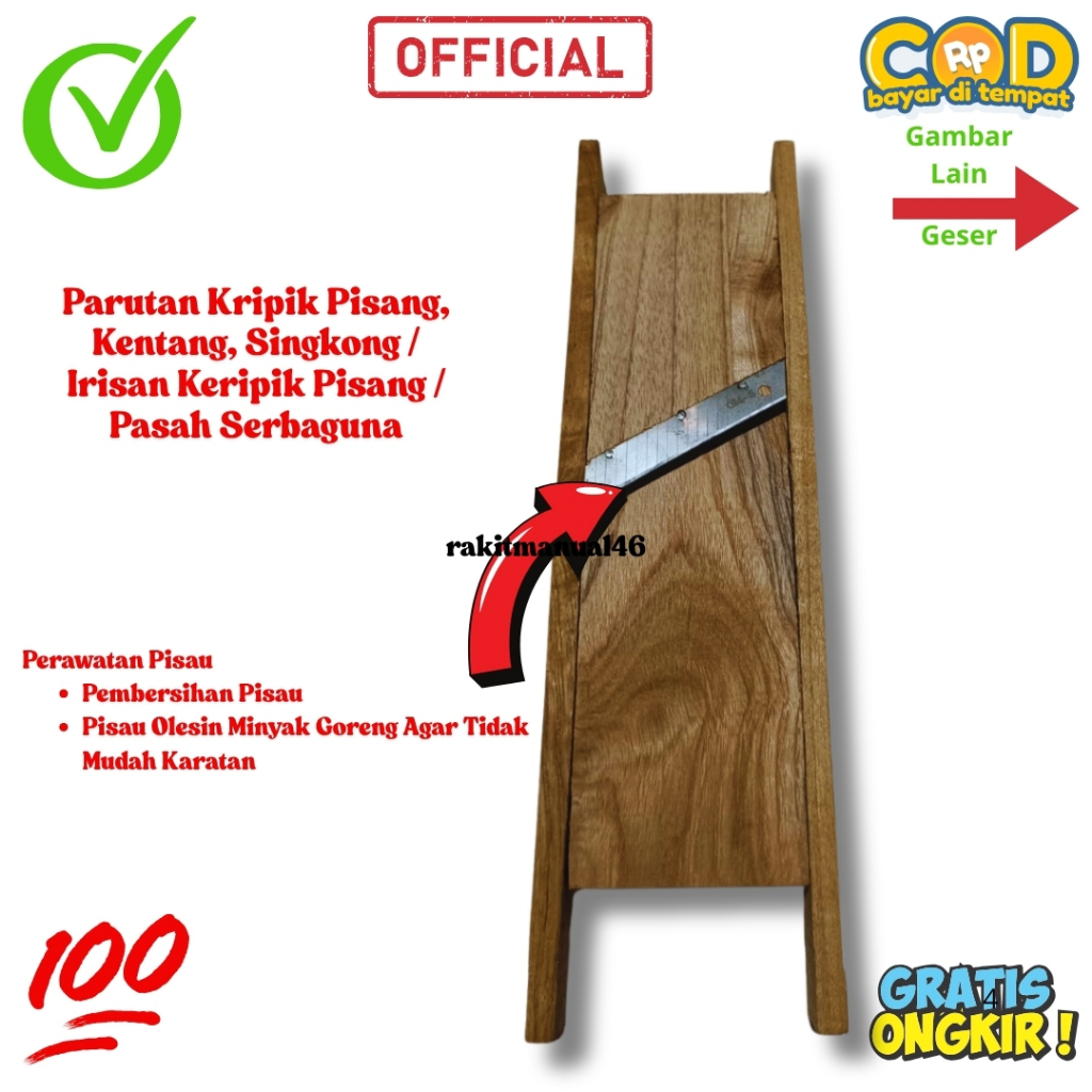 Parutan Keripik Kentang / Parutan Kripik Singkong / Parutan Serbaguna