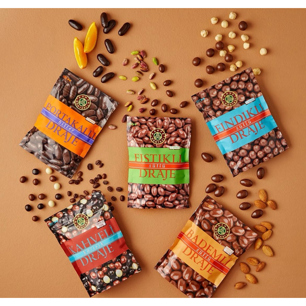 

KAHVE DUNYASI DRAJE COKLAT TURKI ISI KACANG ISI ORANGE ISI KOPI ORIGINAL