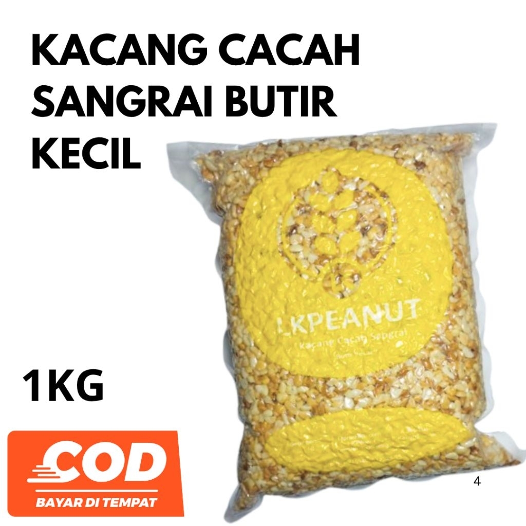 

KACANG TANAH CACAH SANGRAI BUTIR BESAR 1KG