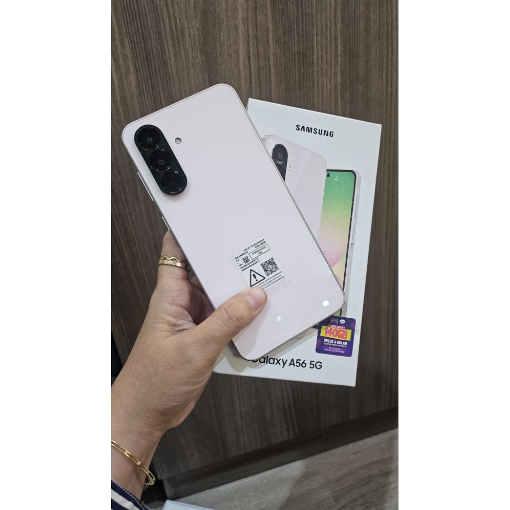 Samsung A56 5g, 12/256, Fullset, sein, seken, pink