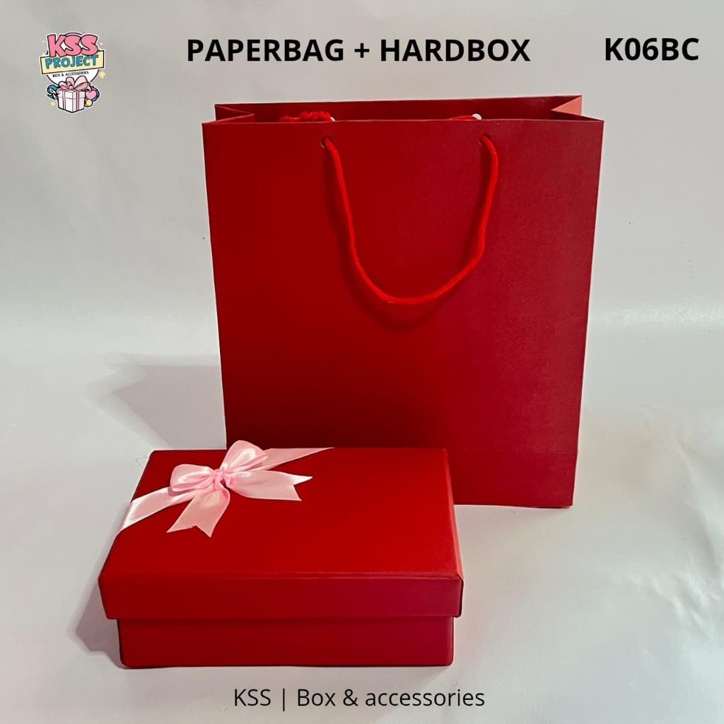 

KBC - Paper bag + box / paper bag kado / paper bag gift / paper bag set box