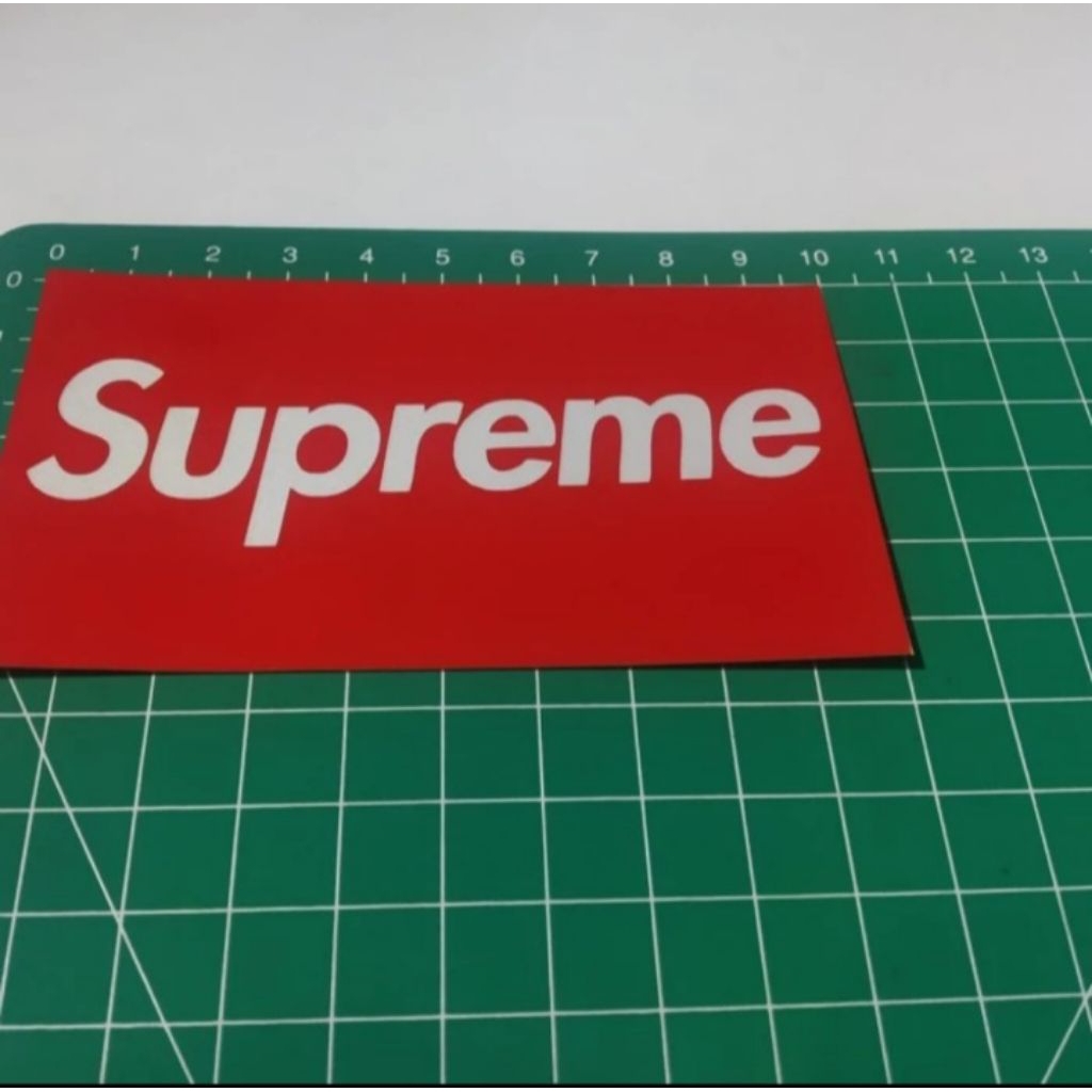

stiker cutting supreme 2 layer