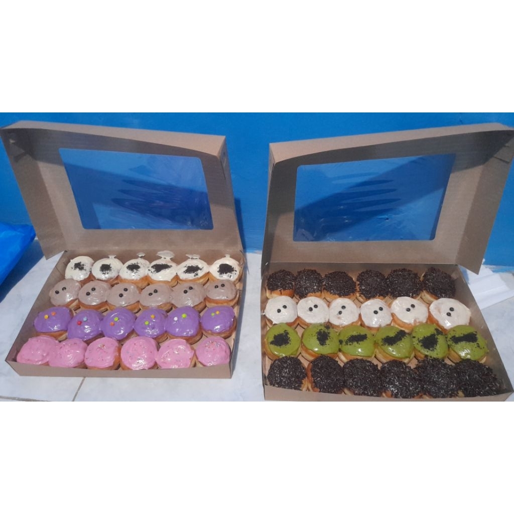 

1 Lusin Mini donuts | Donat Mini | Donat Murah | Homemade