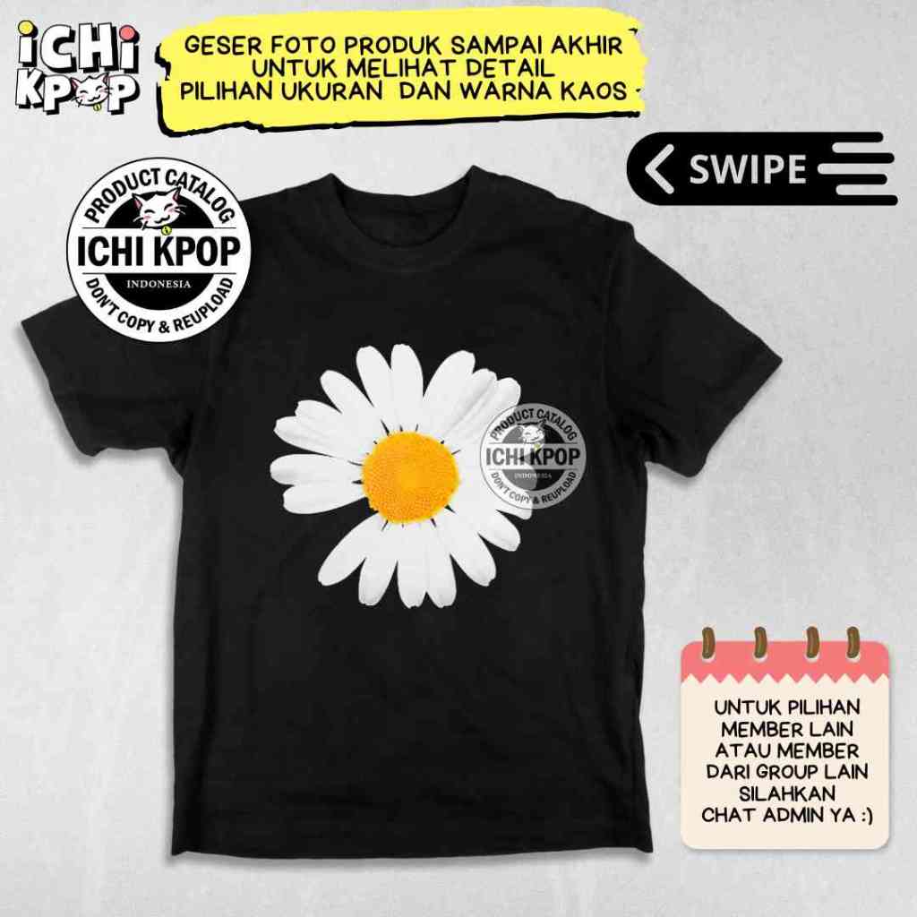 Kaos DAISY GD PEACEMINUSONE PMO G-DRAGON GD (CETAK DEPAN SAJA) BIGBANG ubermensch kpop fanart korea 