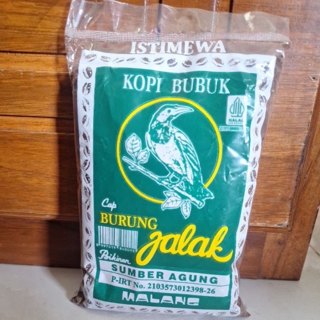 

Kopi Bubum Cap Jalak hijau /Kopi Asli Malang /175 Gram
