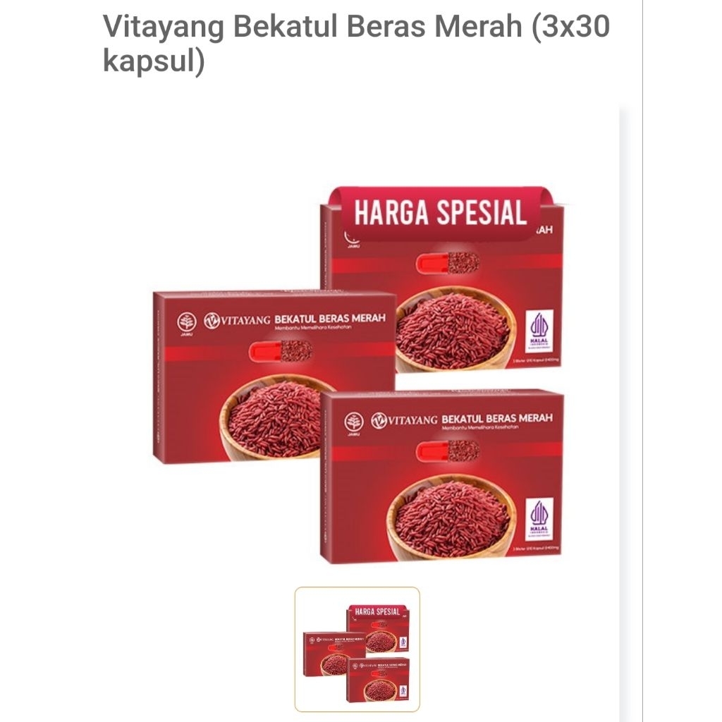 

Vitayang Bekatul Beras Merah