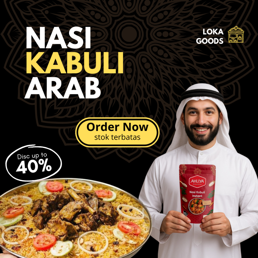 

Nasi Kebuli // Nasi Briyani // Nasi Mandhi // Nasi Kabsah // Nasi Timur Tengah Instan - AHLIYA