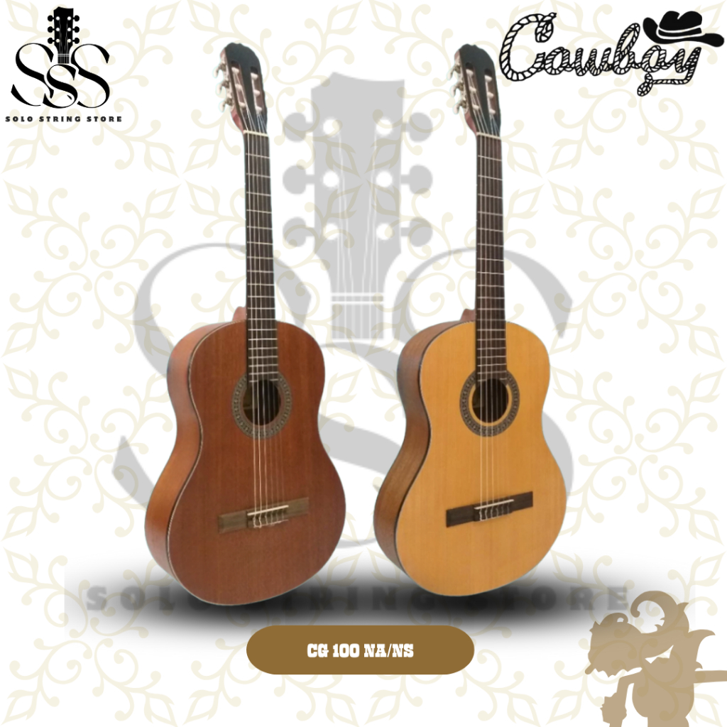 Gitar Cowboy CG 100 NA & NS Original Pabrik