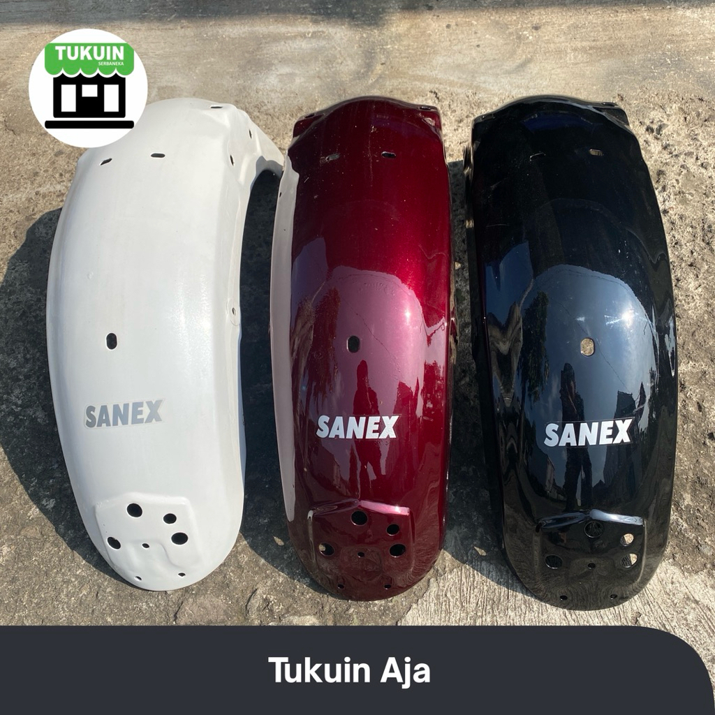 Spakbor QJ150 Flash Sanex model Herlay - Spakbor belakang original