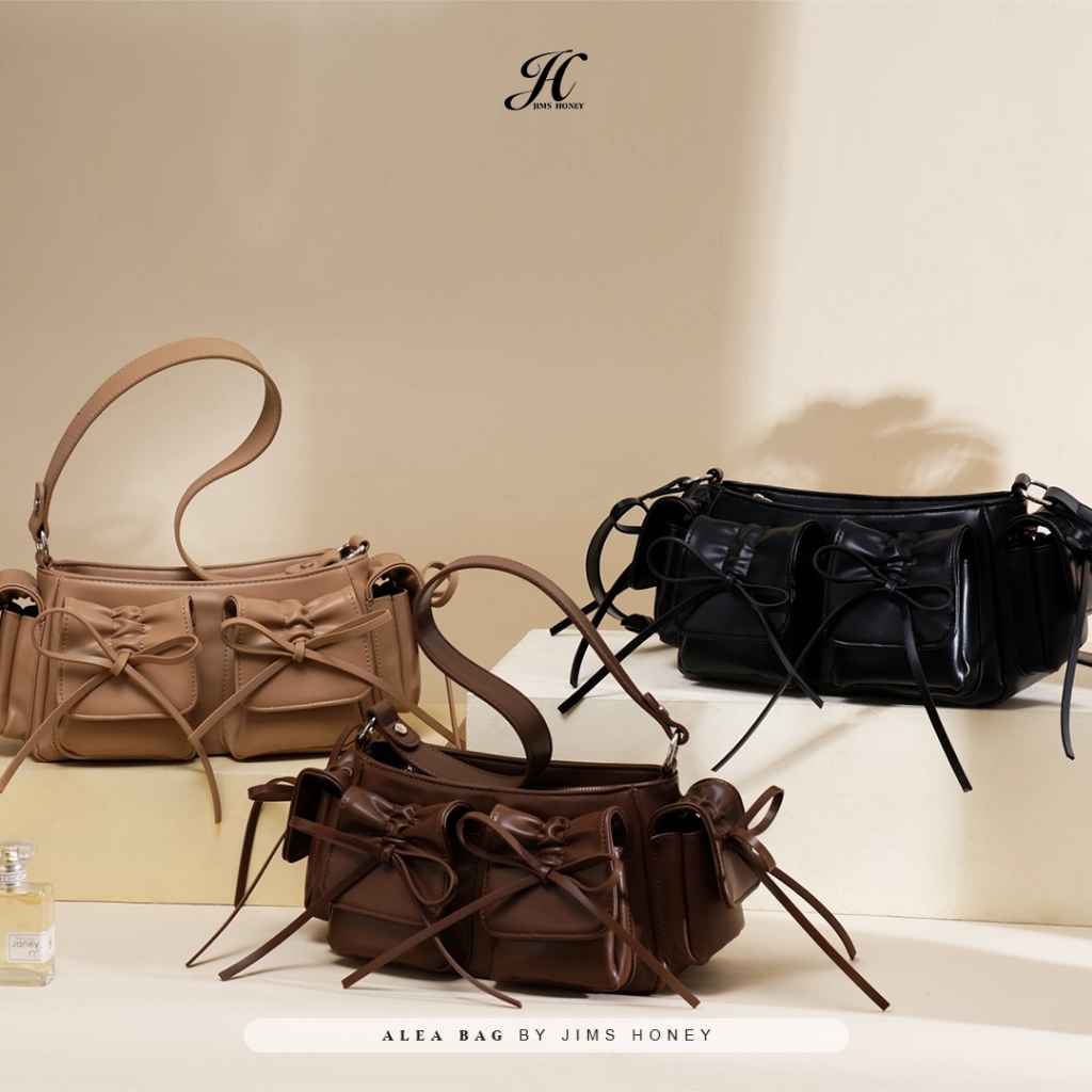 JIMS HONEY - Alea Bag - Tas Selempang Wanita Model Coquette Pita