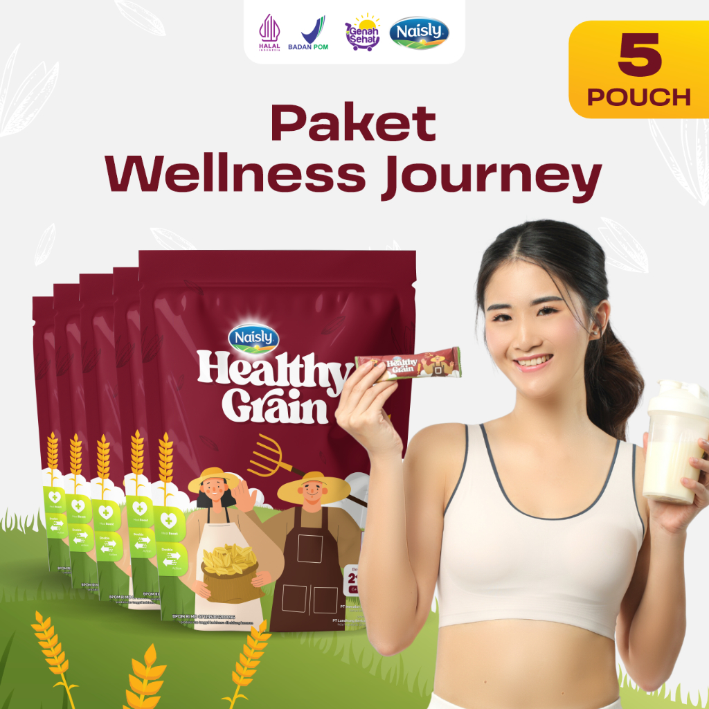 

HealthyGrain Minuman Multigrain Membantu Menstabilkan Tekanan Darah & Menurunkan Hipertensi 5 Pouch