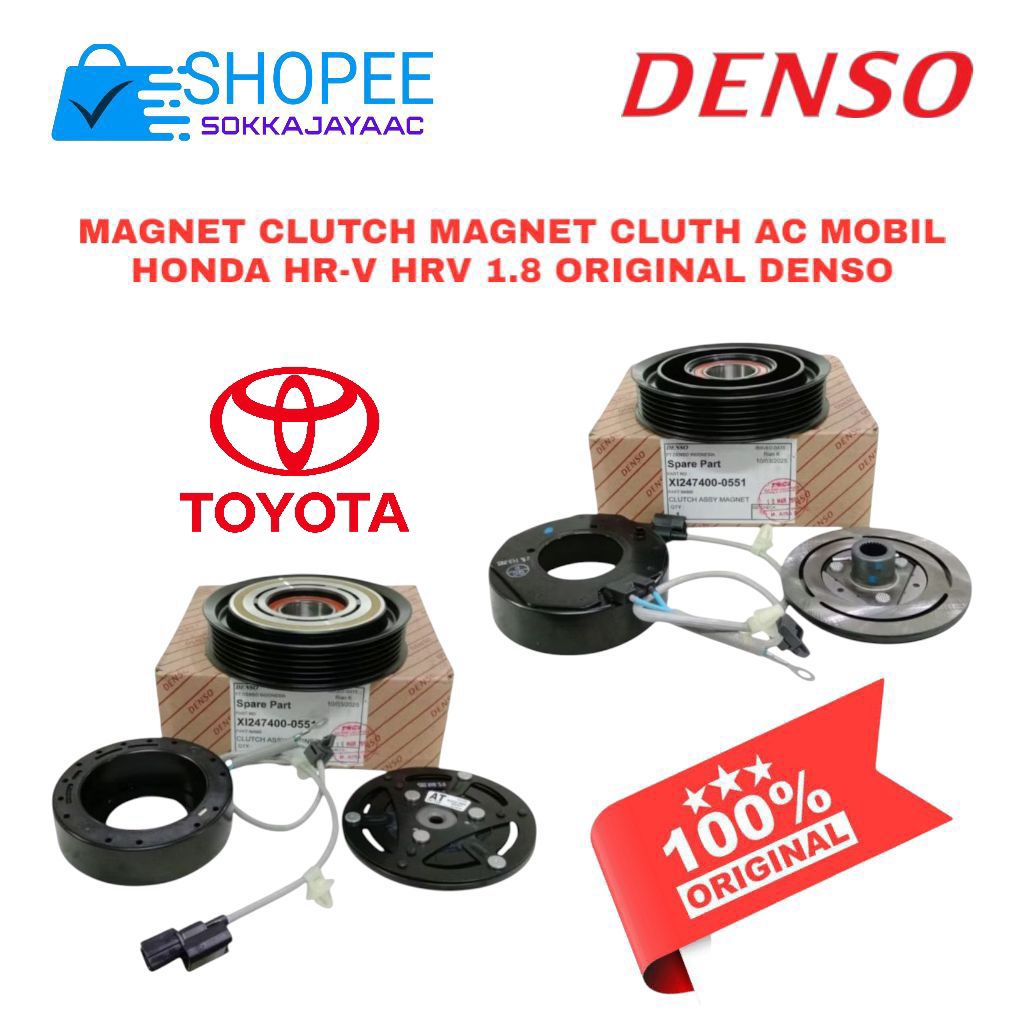 MAGNET CLUTCH MAGNET CLUTH AC MOBIL HONDA HR-V HRV 1.8 ORIGINAL DENSO