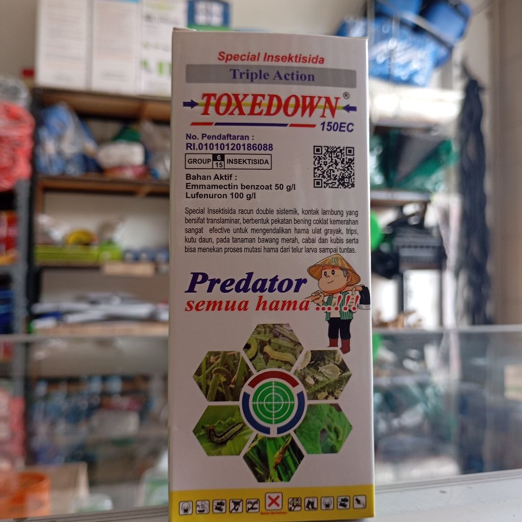 Toxedown 100ml (obat hama ulat )