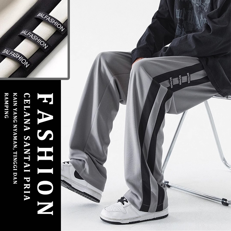 celana panjang pria celana fashion pria celana panjang celana longgar pria celana panjang santai cel