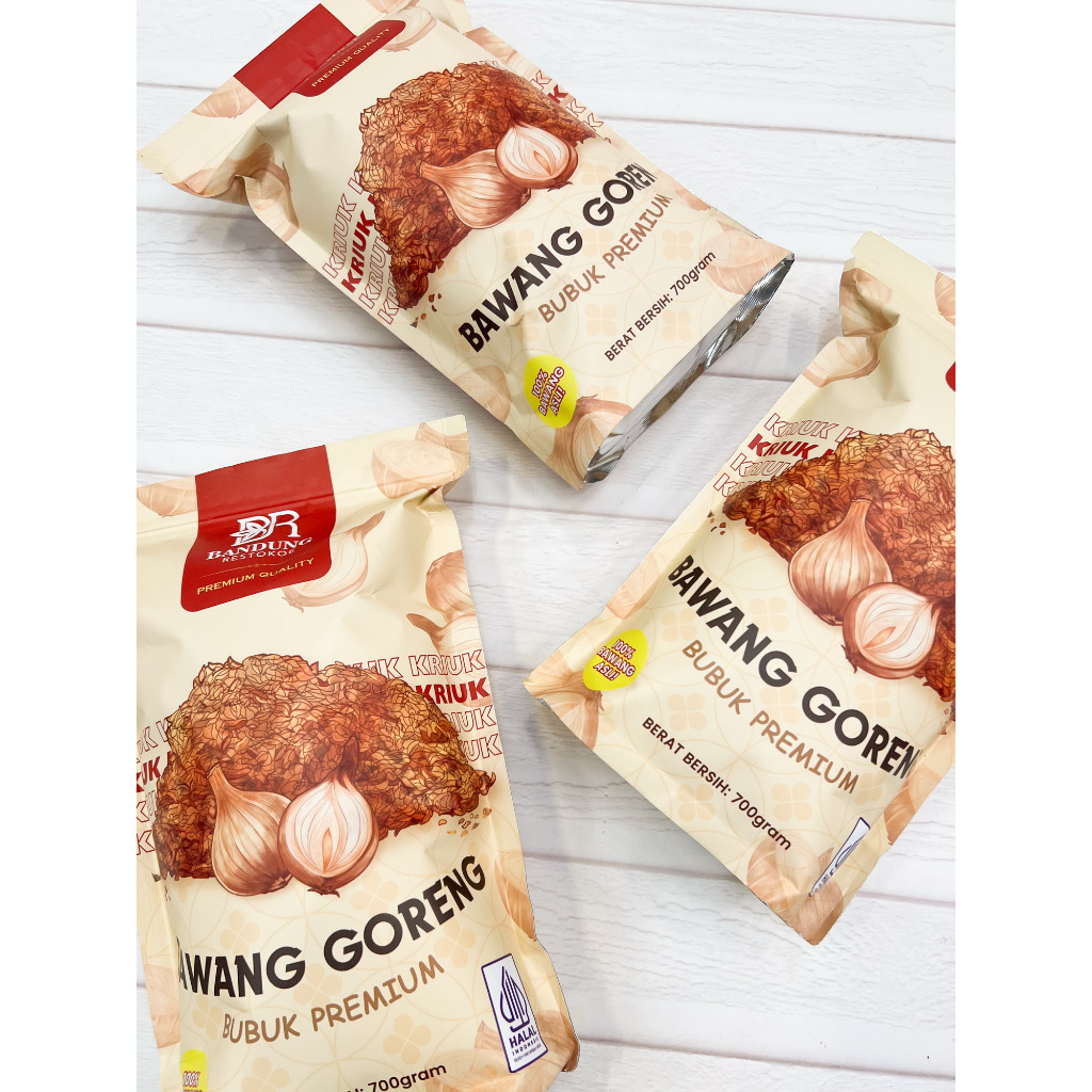 

Bawang Goreng BUBUK IN POUCH ( BIP ) 700gram