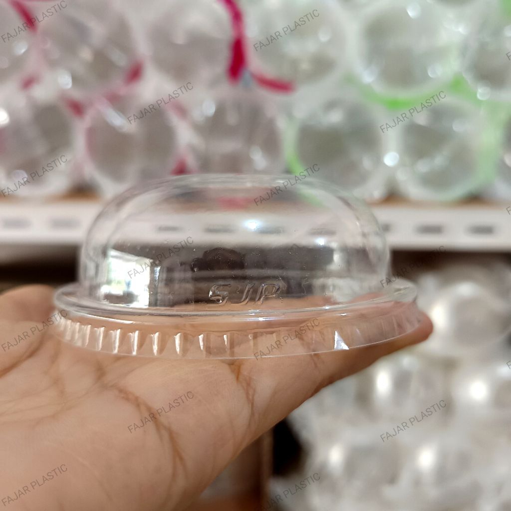 50 Pcs Tutup Gelas Cup Cembung Cap Starindo - Tutup Cembung Starindo 10oz 12oz 14oz 16oz 18oz 22oz