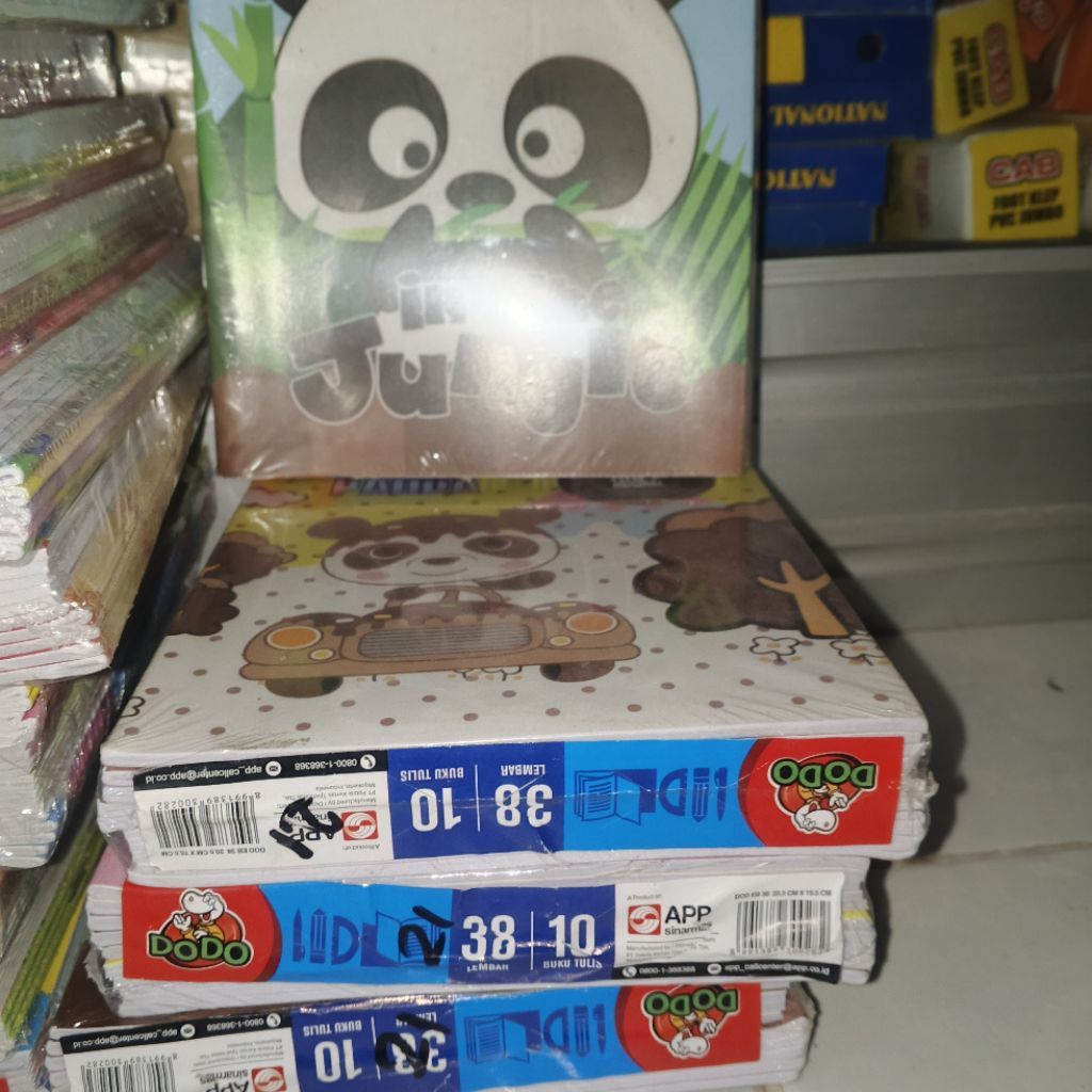 

Buku Dodo isi 38 lembar 10pak buku