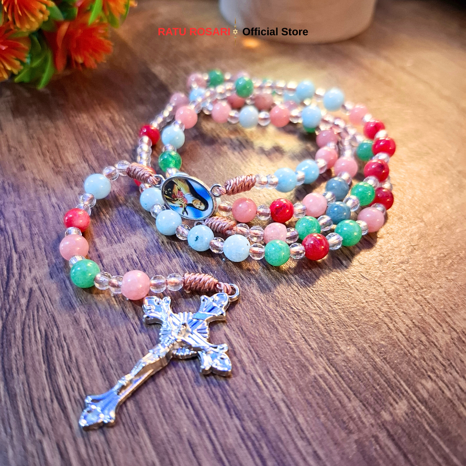 Rosario Batu Alam Original / Rosario Batu Alam / Rosario Katolik Original