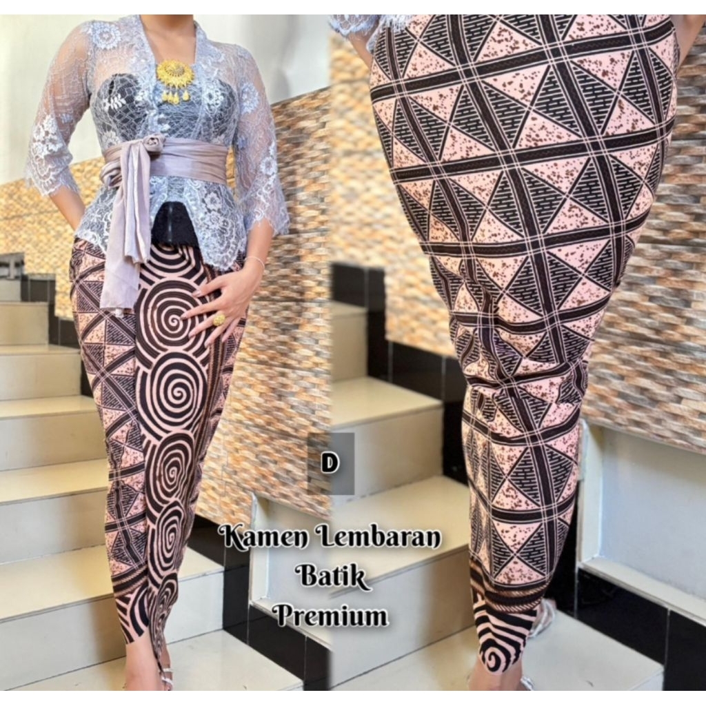 Kamen Lembaran Batik, Pakaian Bawahan Pria Wanita, Adat Bali