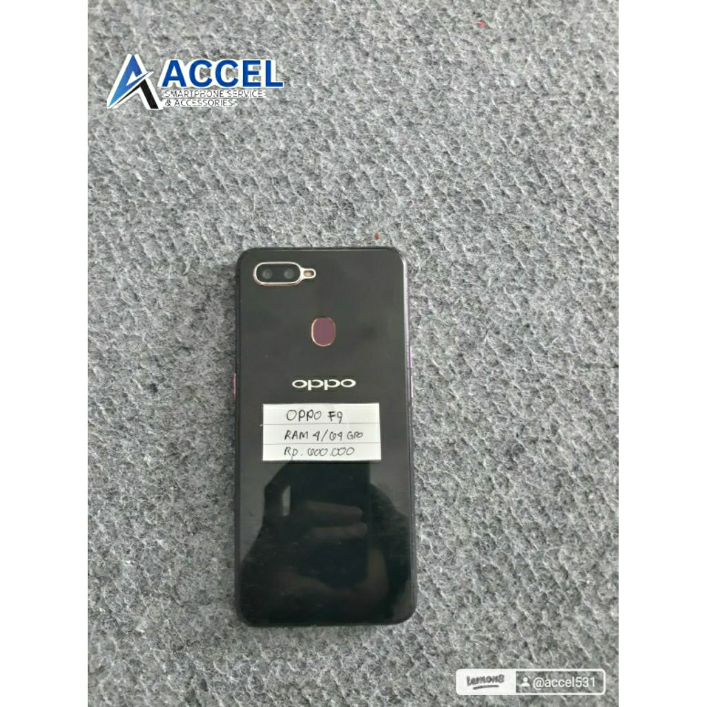 HP Second Merek Oppo F9
