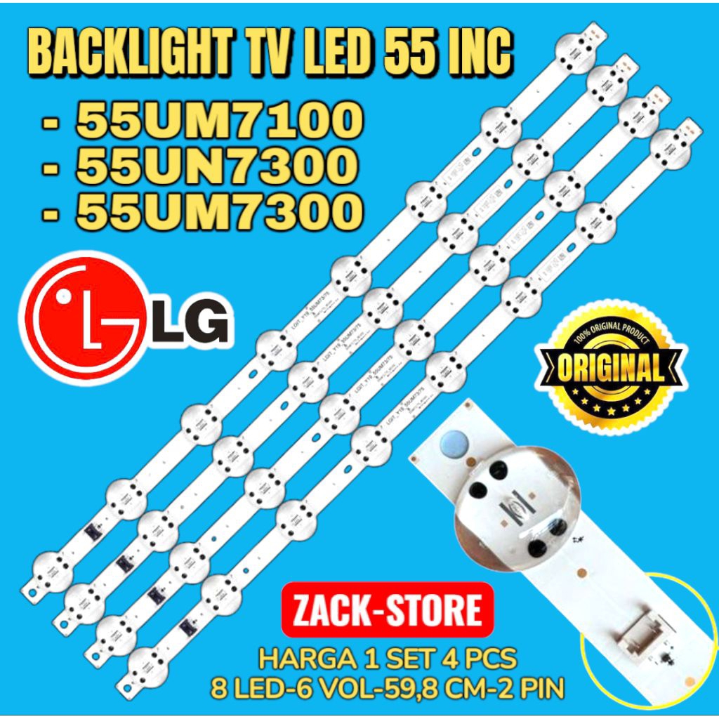 BACKLIGHT TV LG 55 INC 55UM7100 55UN7300 55UM7300 55UN7200
