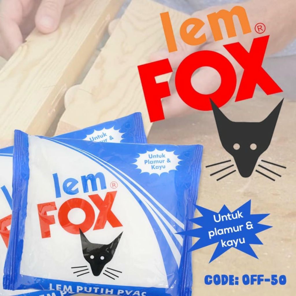 

Lem Fox Lem Kayu Kertas Serbaguna