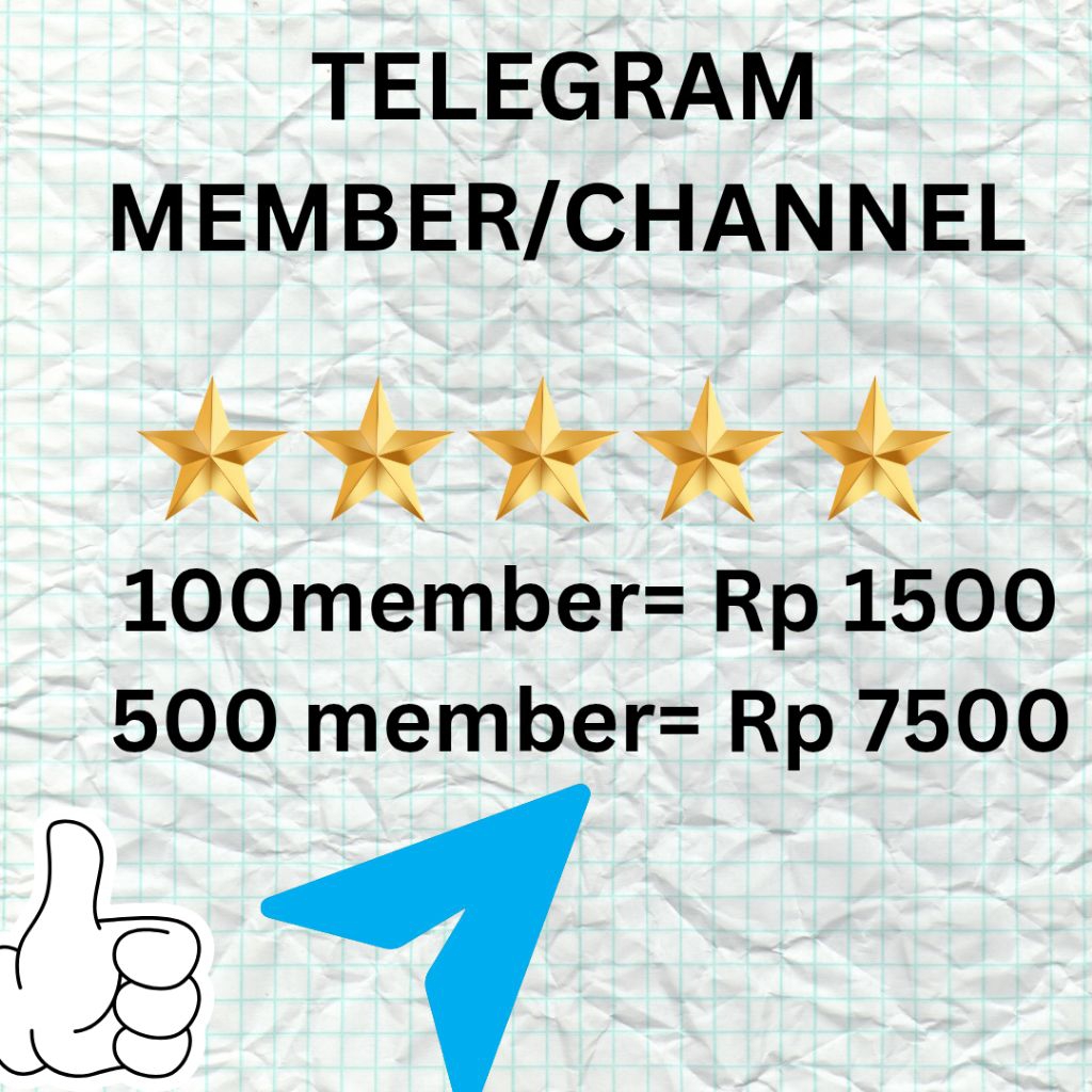 TELEGRAM MEMBER/CHANNEL TERLARIS