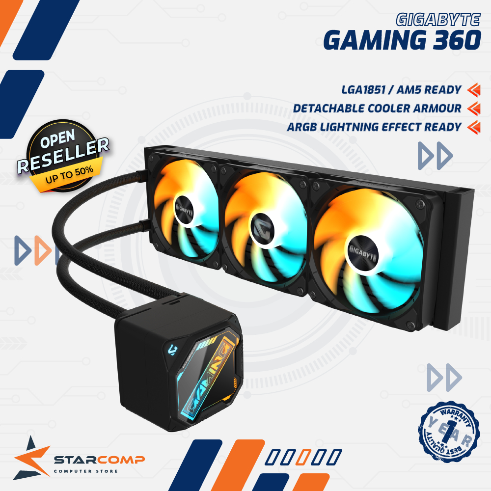 Gigabyte WaterCooler Gaming 360 AIO 360mm Liquid Cooler