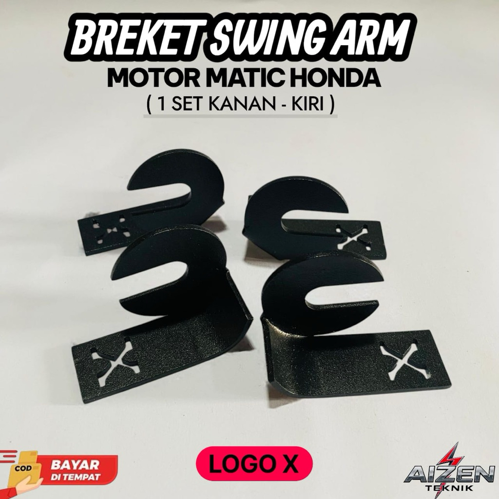 BRECKET PELINDUNG SWING ARM motor Matic Honda Vario | Scoopy | Baet  | Genio dll Pelindung SWING ARM