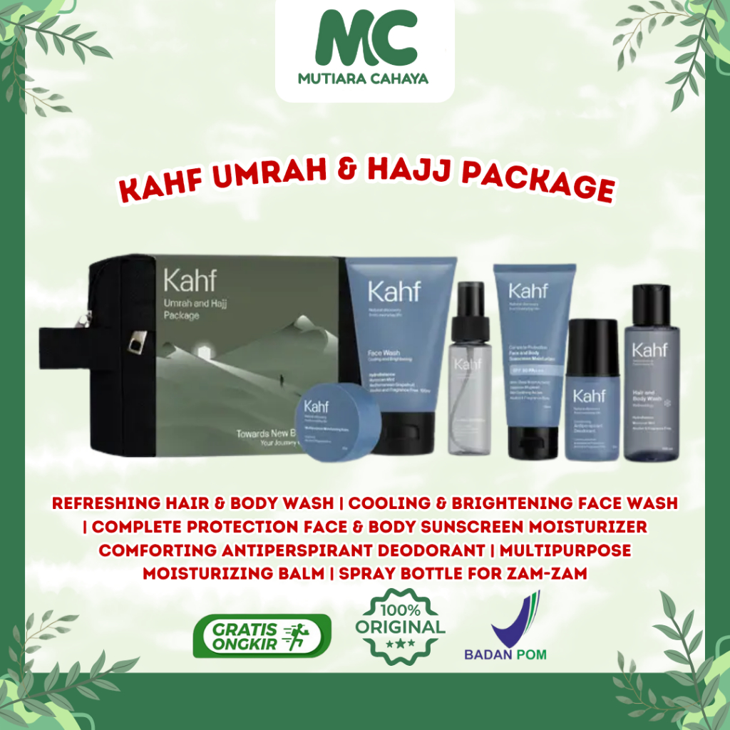 MC Official - Kahf Umrah & Hajj Package | Paket Skincare Kahf Umroh & Haji