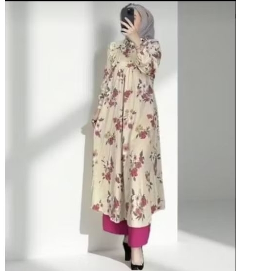 Setelan Premium Bahan Rayon Crinkle Fanta