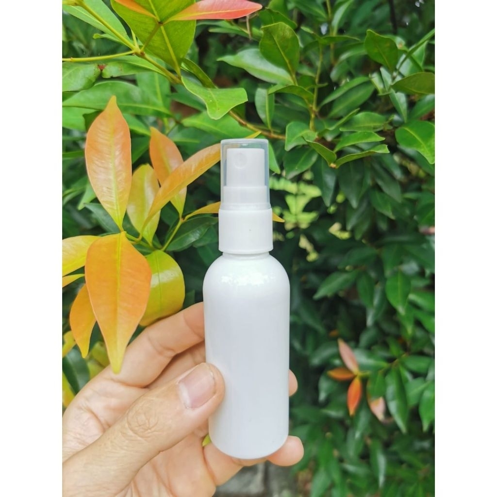 Botol spray isi ulang 60 ml Putih susu ready