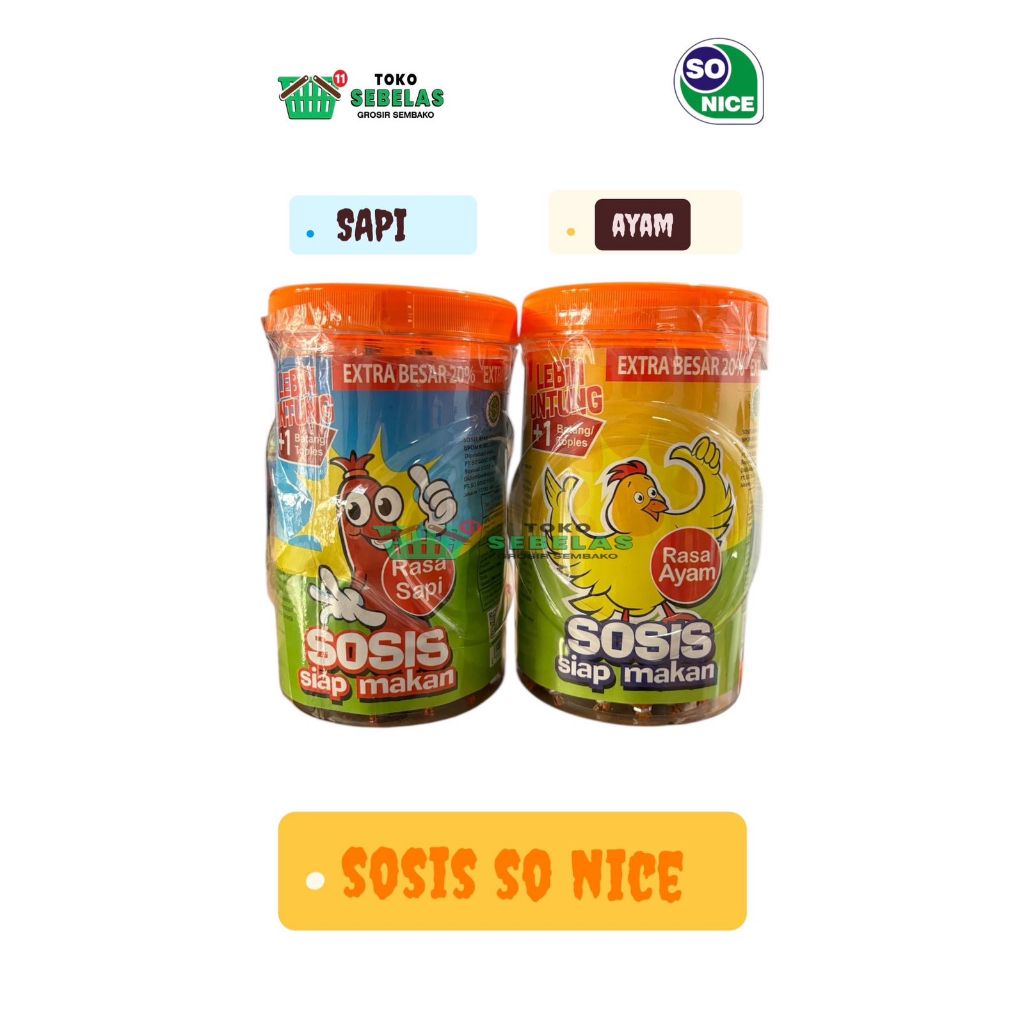 

Sosis So Nice Lezat Siap Makan