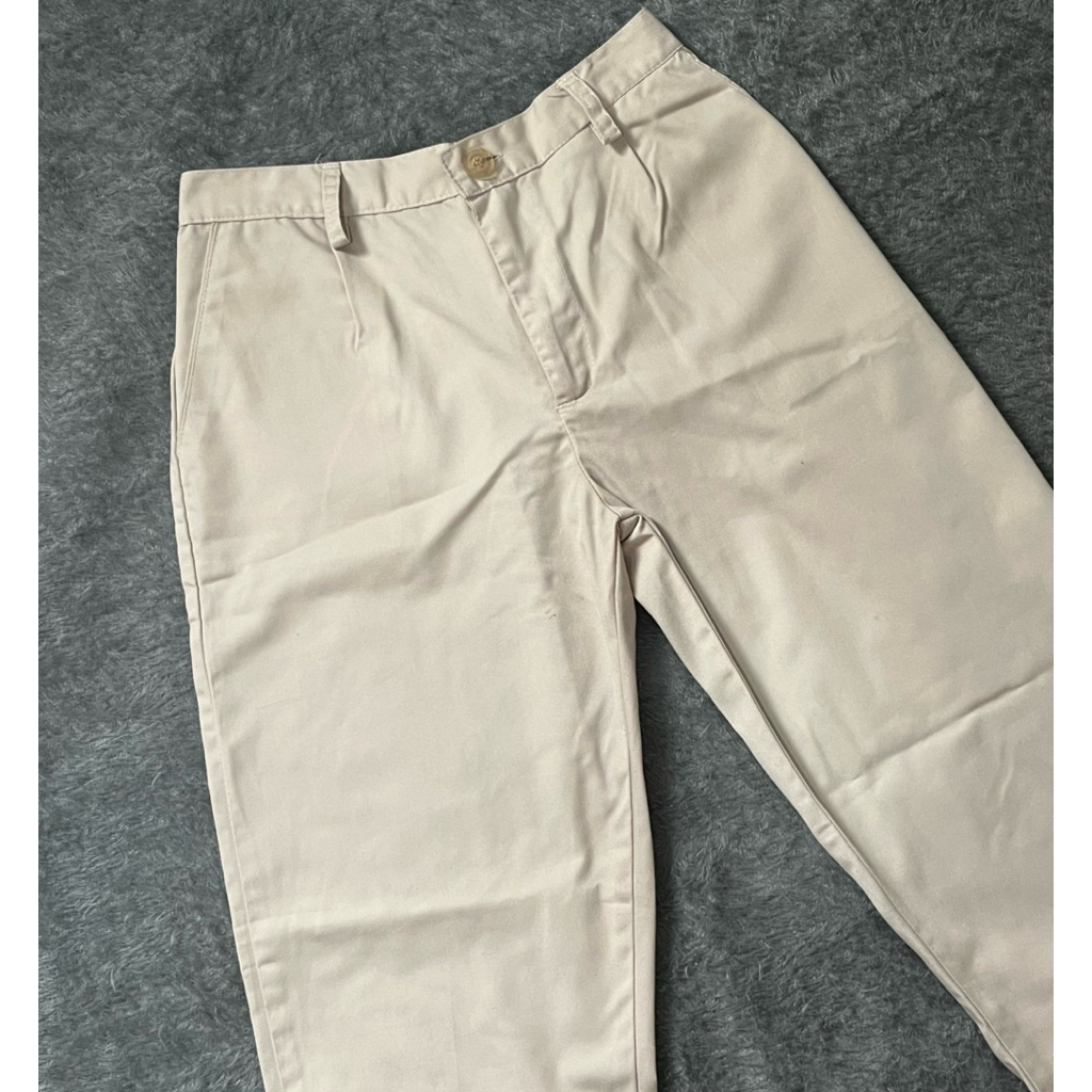 Preloved Ankle Pants Ivory