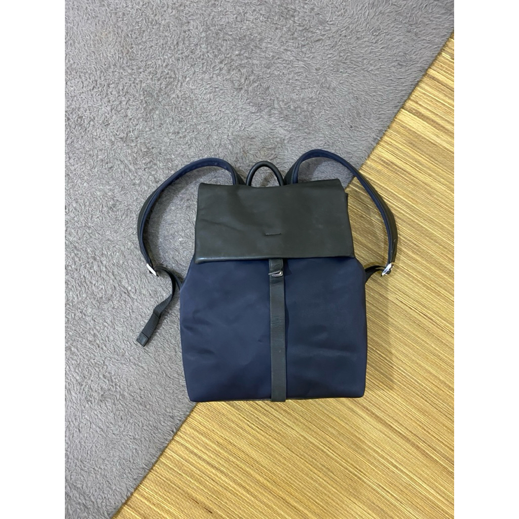goldion leather backpack