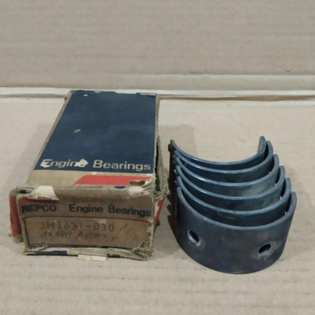 Metal Duduk Main Bearing Nissan Datsun 620 J15, Bluebird P410 3M-2637 Oversize 0.25/0.75/1.25 Repco