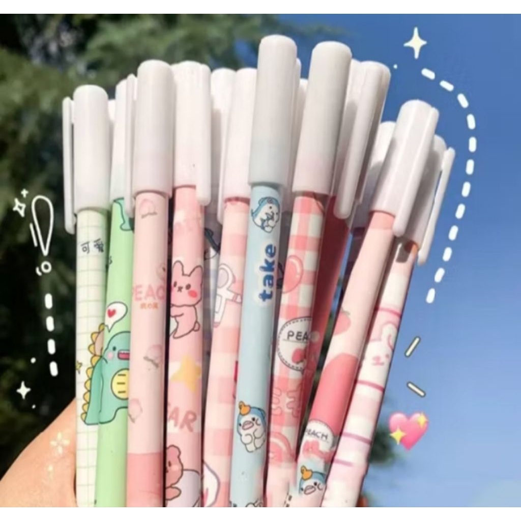 

Pena Gel Pulpen Bisa Hapus | Pen Karakter Anak