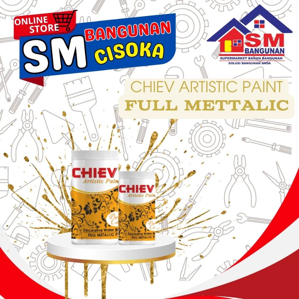 

CHIEV ARTISTIC PAINT FULL METTALIC