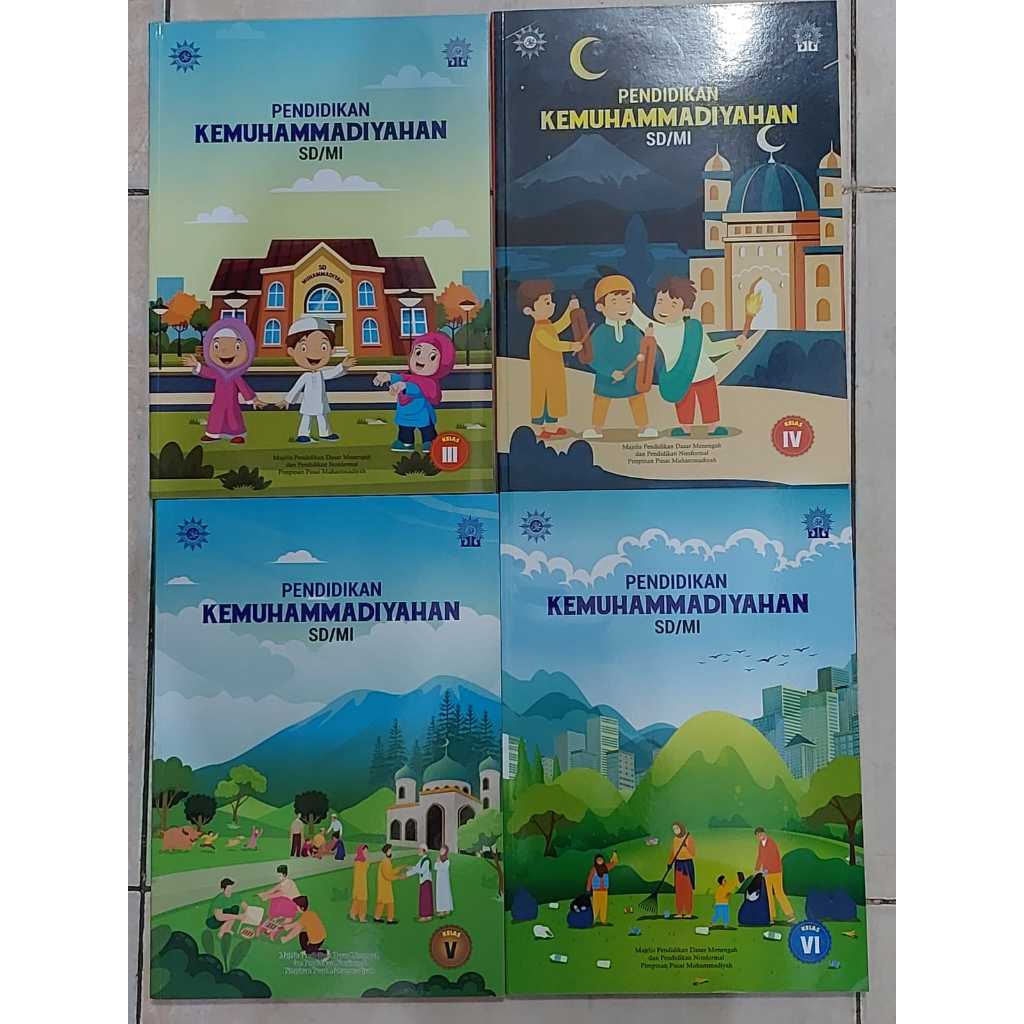 Buku Pelajaran Pendidikan Kemuhammadiyahan SD MI Edisi Terbaru