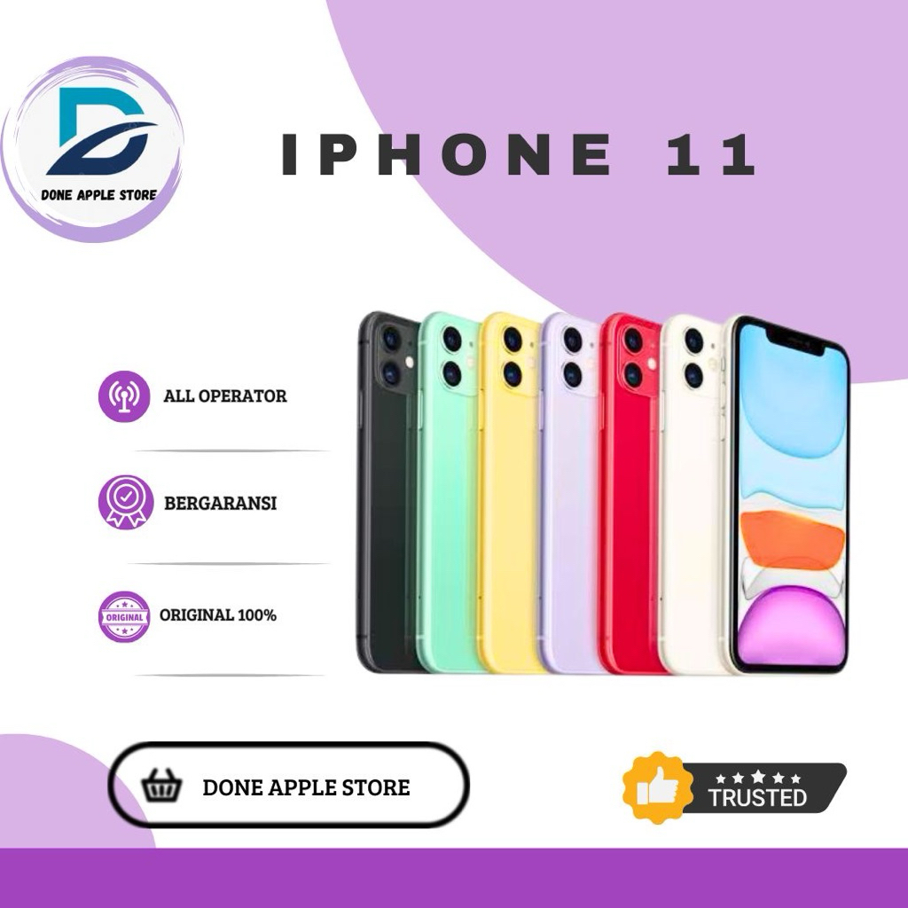 IPHONE 11 64GB 128GB SECOND ORIGINAL