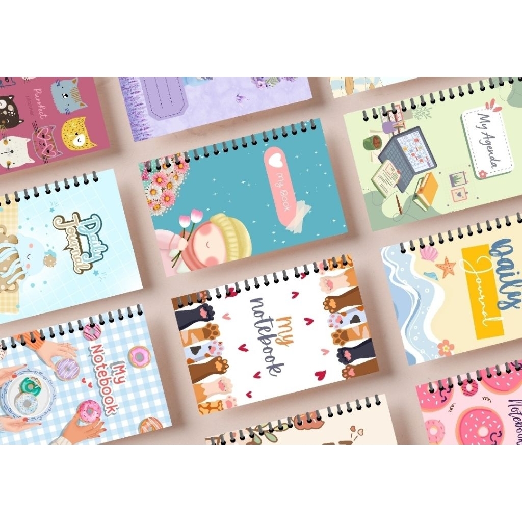 

Notebook Custom Free Nama A5 & A6 vol. 2