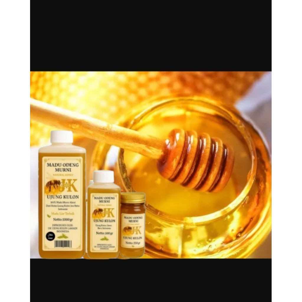 

Madu Murni ( Dorsata ) / Madu Odeng Liar Murni dari Hutang Ujung Kulon Jawa Barat Indonesia