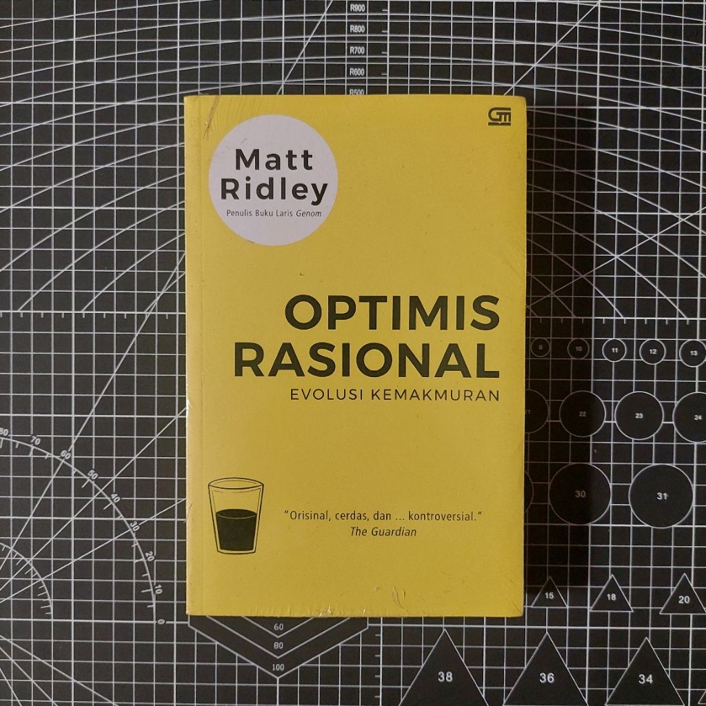 (Original, Segel) Buku Optimis Rasional: Evolusi Kemakmuran - Matt Ridley