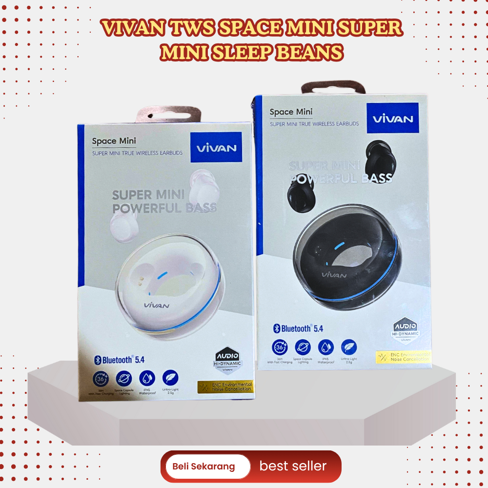 VIVAN TWS SPACE MINI SUPER MINI SLEEP BEANS
