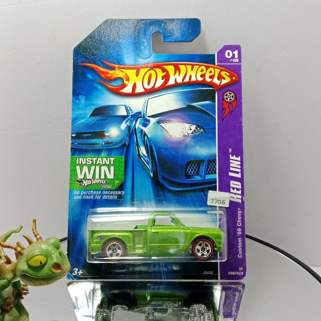 Hot Wheels Custom '69 Chevy - RED LINE